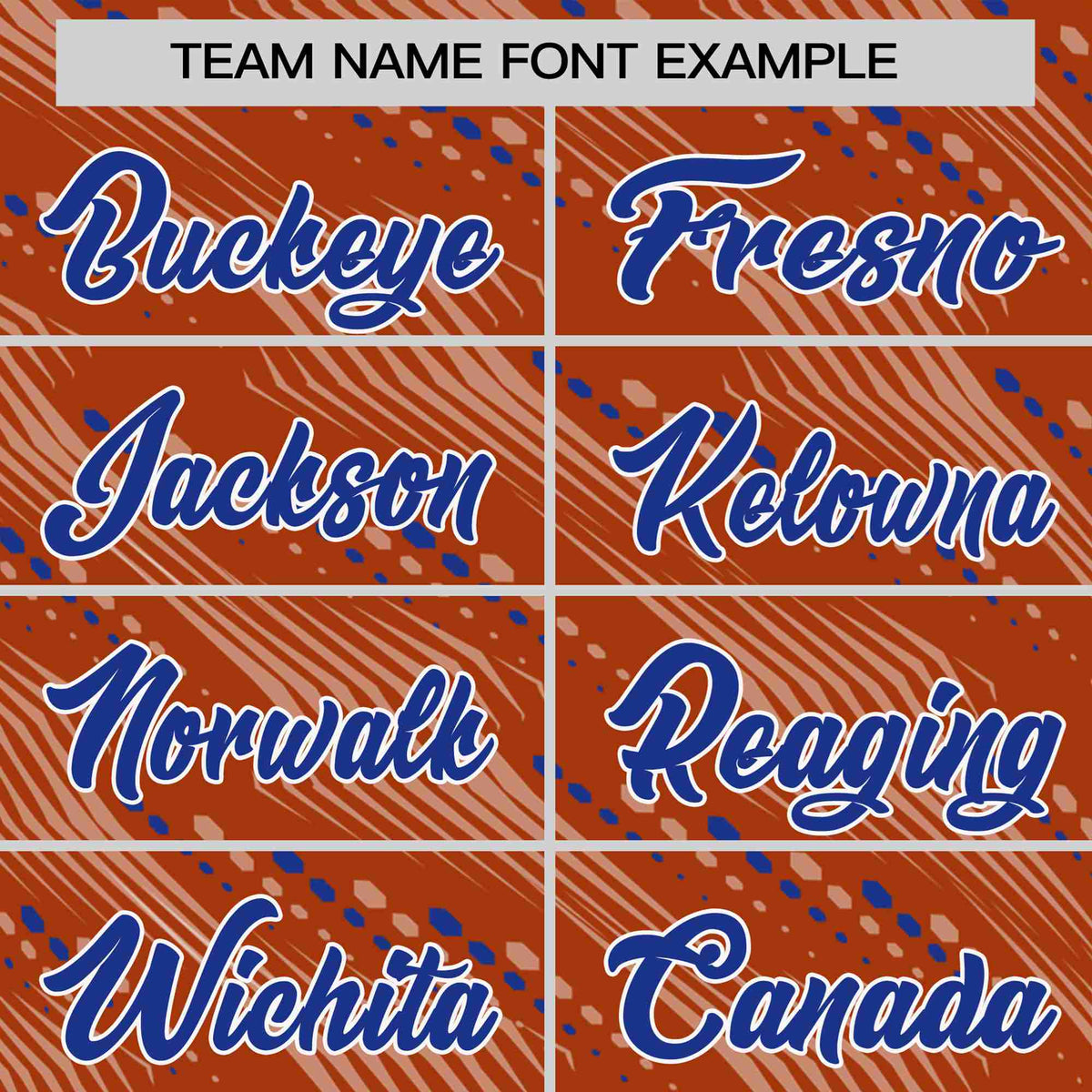 Custom Texas Orange Royal Blue Personalized Dotted Line Graffiti Pattern Performance T-Shirt