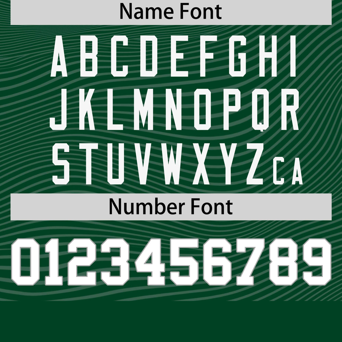 Custom Kelly Green White Personalized High Wire Pattern Performance T-Shirt