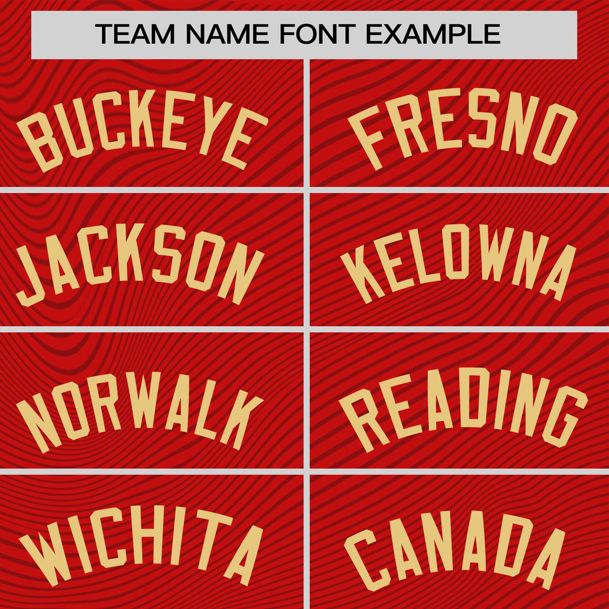 Custom Red Old Gold Personalized High Wire Pattern Performance T-Shirt