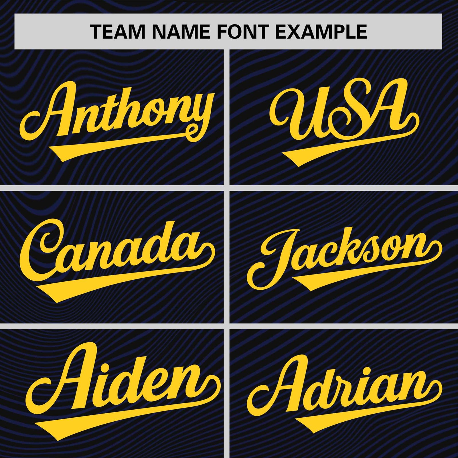 Custom Navy Gold1 Personalized High Wire Pattern Performance T-Shirt