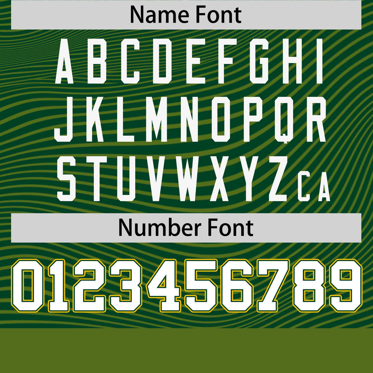 Custom Kelly Green White Personalized High Wire Pattern Performance T-Shirt