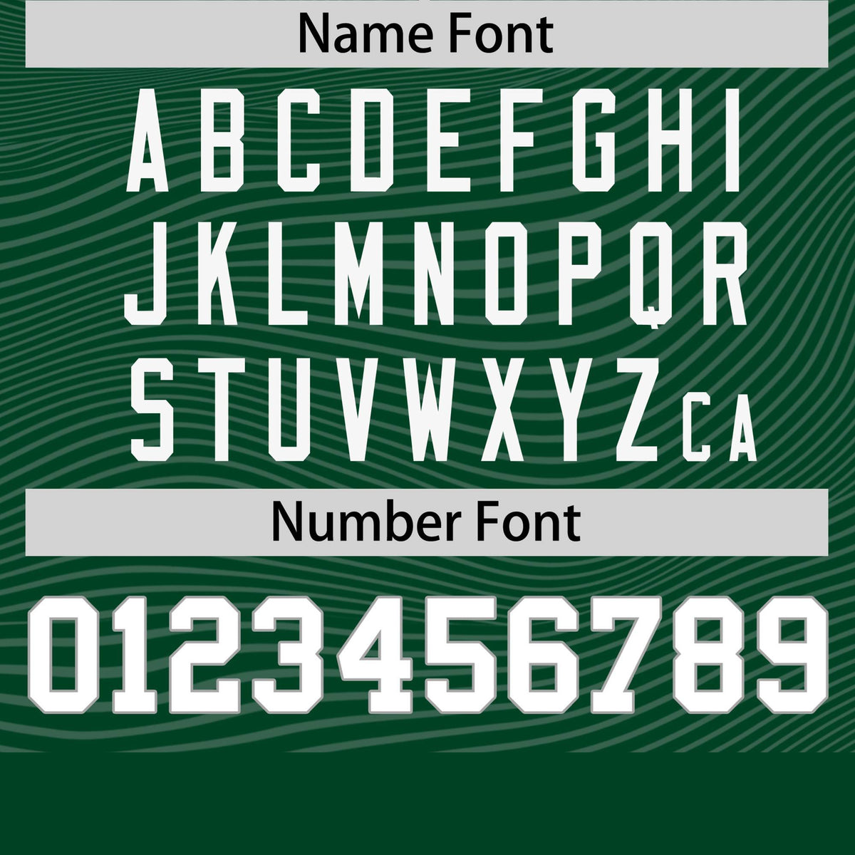 Custom Kelly Green White Personalized High Wire Pattern Performance T-Shirt