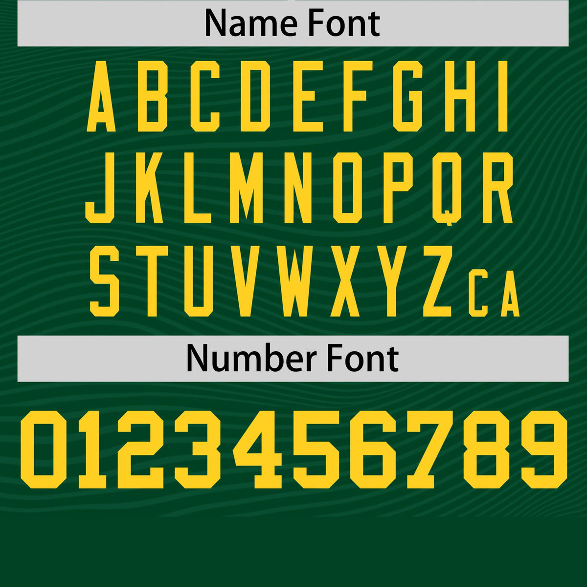 Custom Kelly Green Gold01 Personalized High Wire Pattern Performance T-Shirt