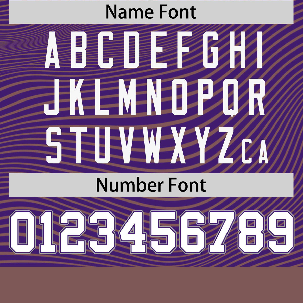 Custom Purple White Personalized High Wire Pattern Performance T-Shirt