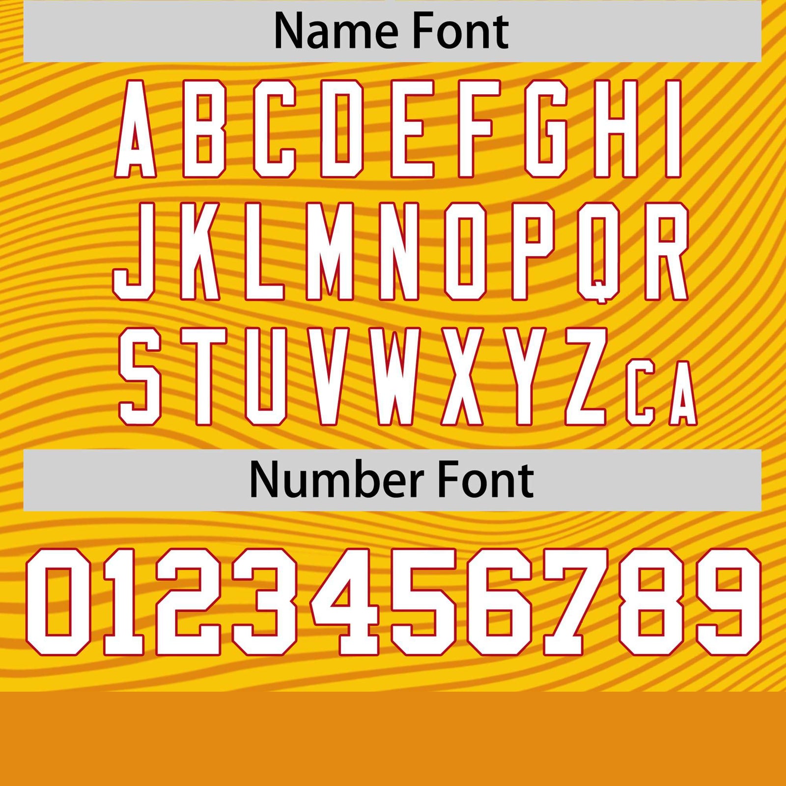 Custom Gold01 White Personalized High Wire Pattern Performance T-Shirt