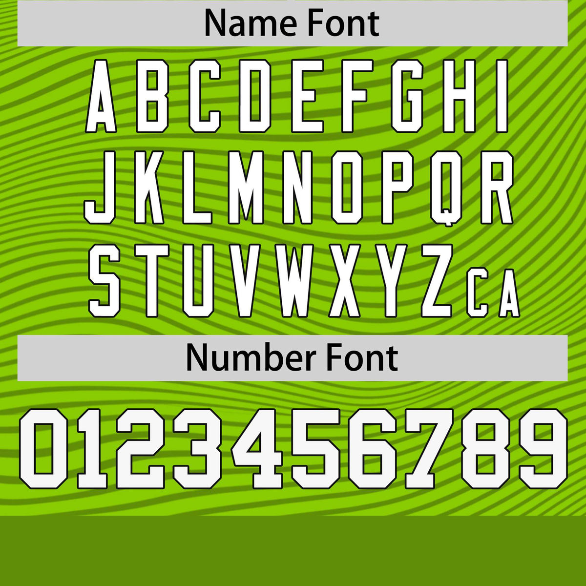 Custom Neon Green White Personalized High Wire Pattern Performance T-Shirt