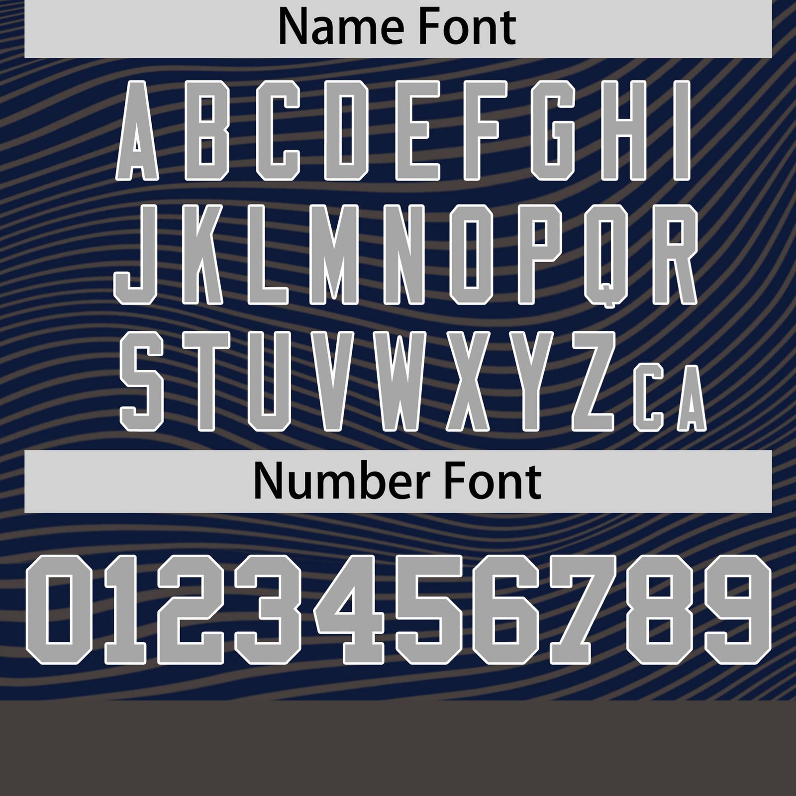 Custom Navy Gray Personalized High Wire Pattern Performance T-Shirt