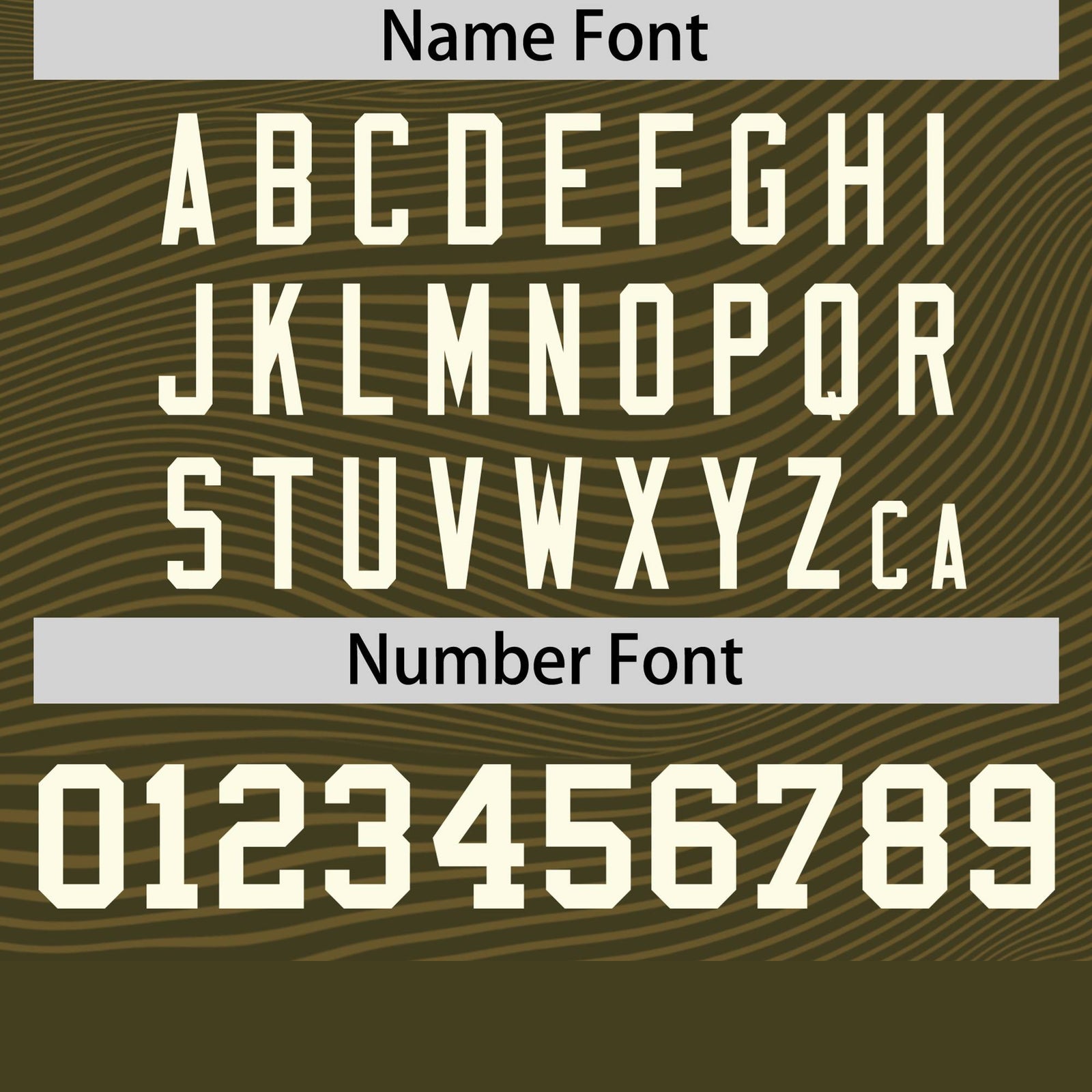 Custom Olive Cream Personalized High Wire Pattern Performance T-Shirt