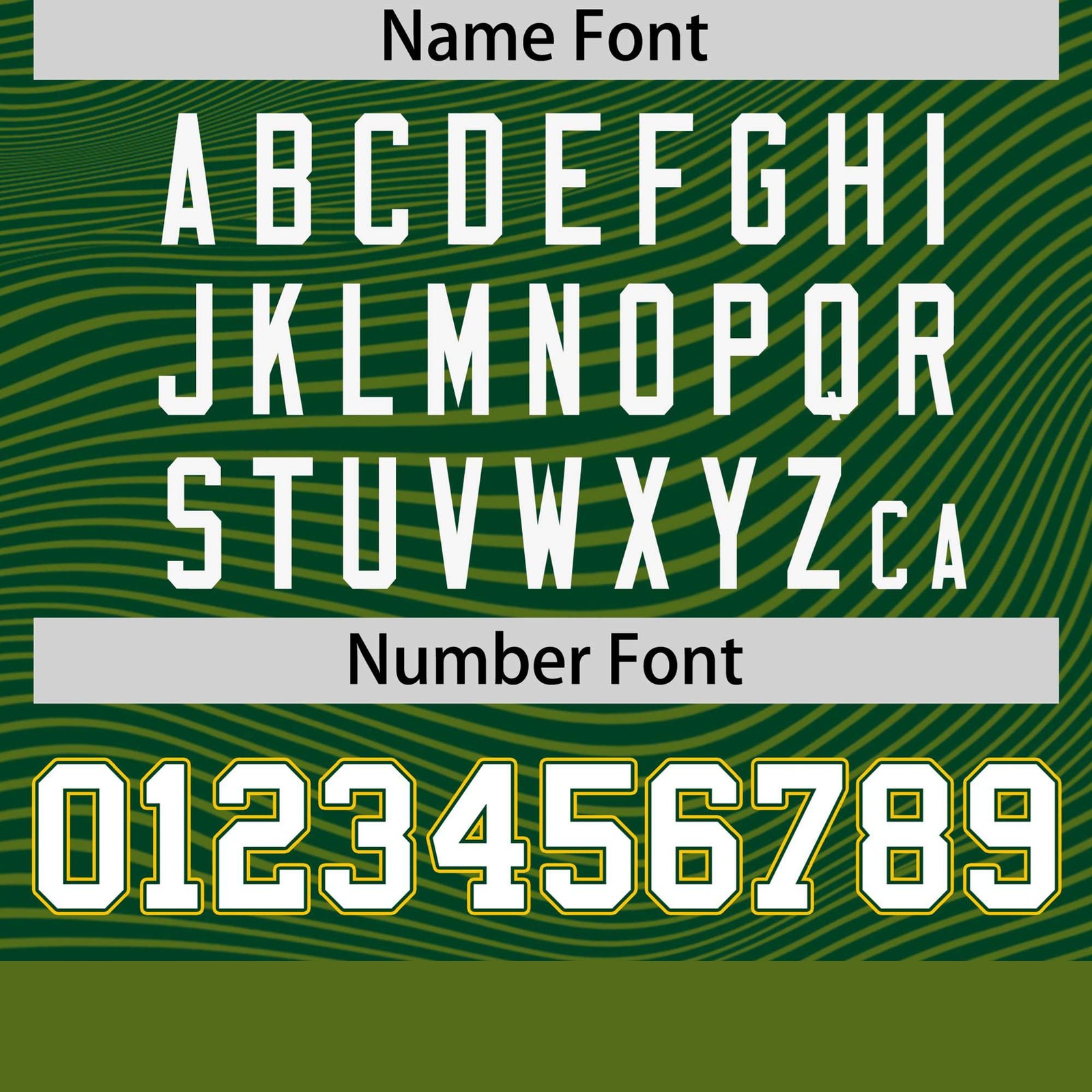 Custom Kelly Green White Personalized High Wire Pattern Performance T-Shirt