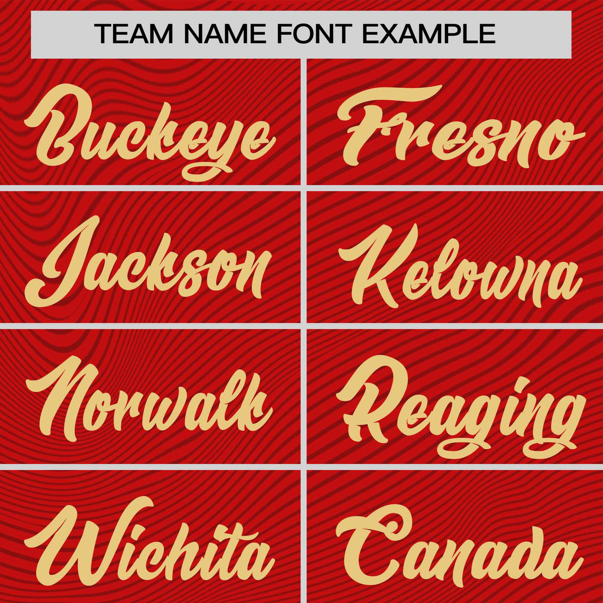 Custom Red Old Gold Personalized High Wire Pattern Performance T-Shirt