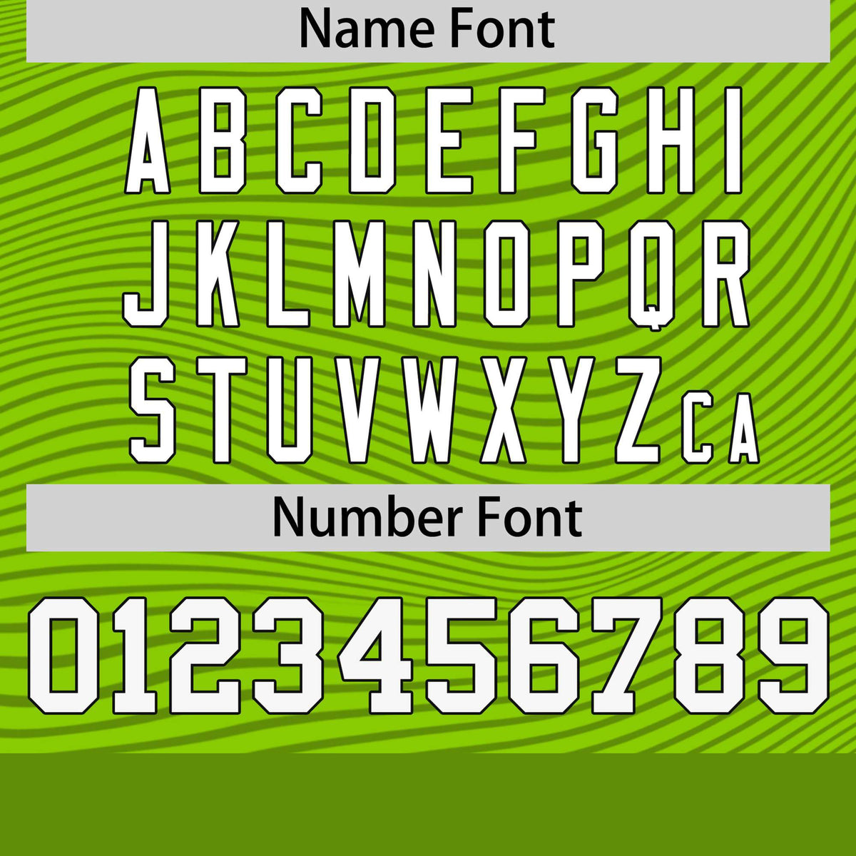 Custom Neon Green White Personalized High Wire Pattern Performance T-Shirt