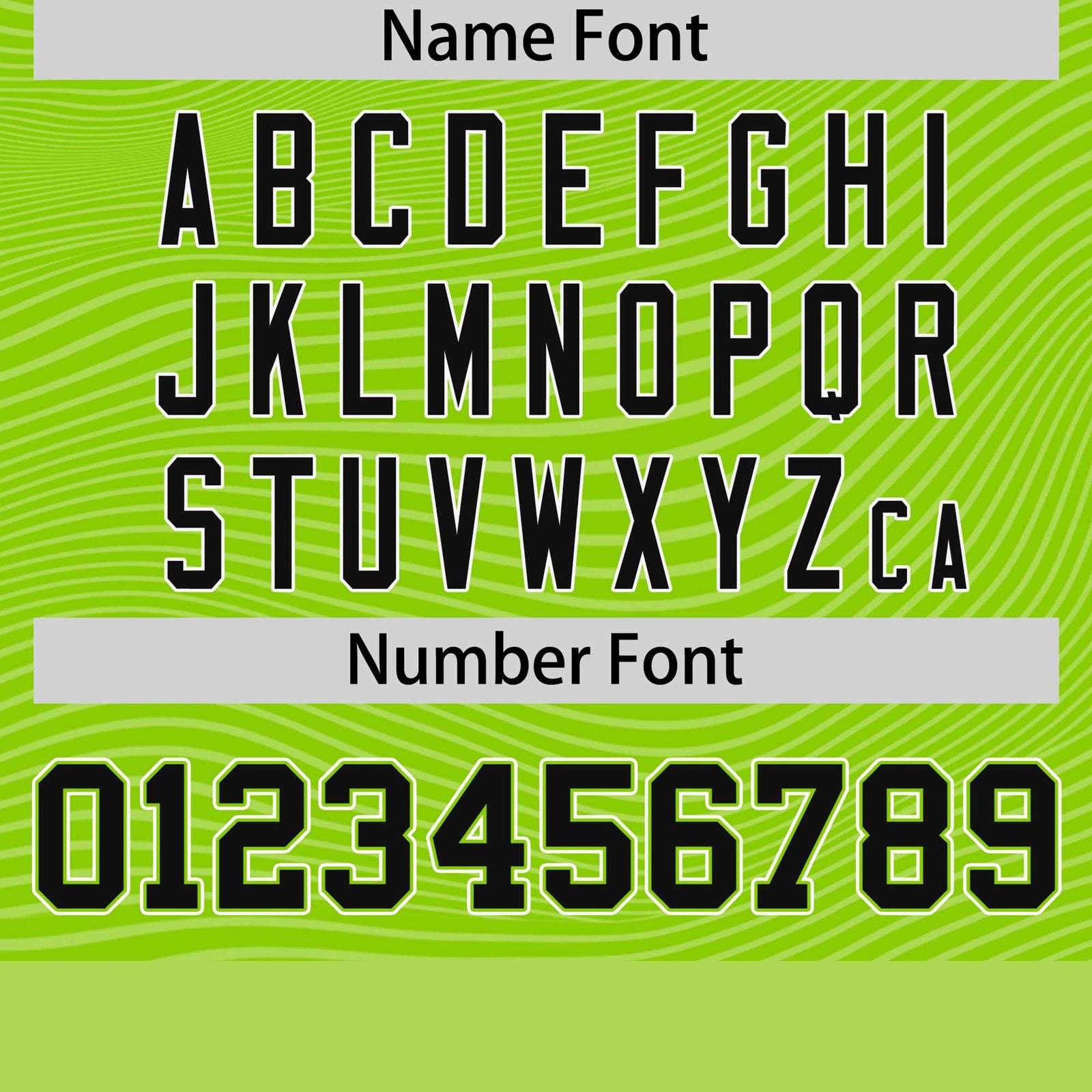 Custom Neon Green Black Personalized High Wire Pattern Performance T-Shirt