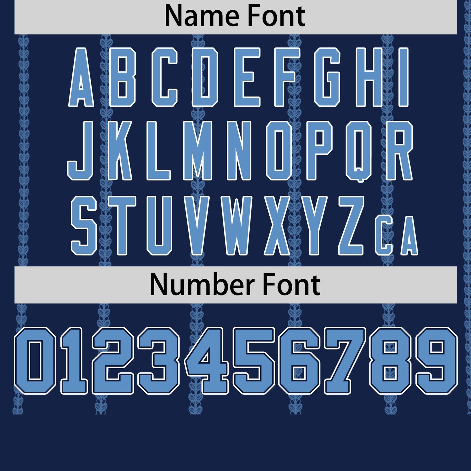 Custom Navy Powder Blue Personalized Vertical Stripe Pattern Performance T-Shirt
