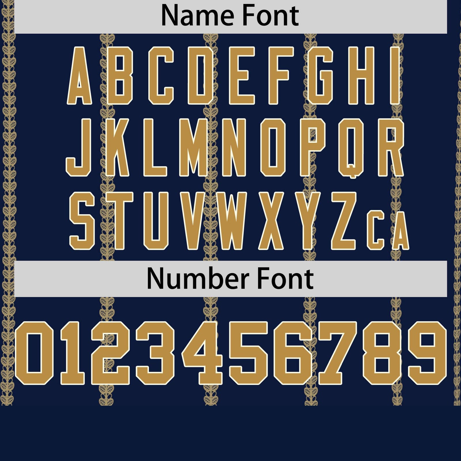 Custom Navy Old Gold Personalized Vertical Stripe Pattern Performance T-Shirt