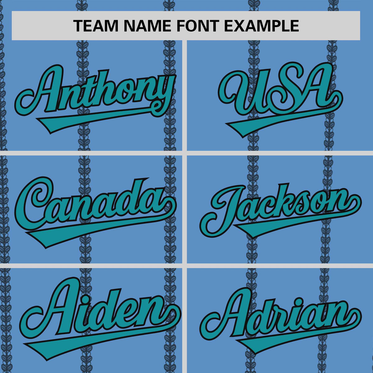 Custom Powder Blue Black Personalized Vertical Stripe Pattern Performance T-Shirt