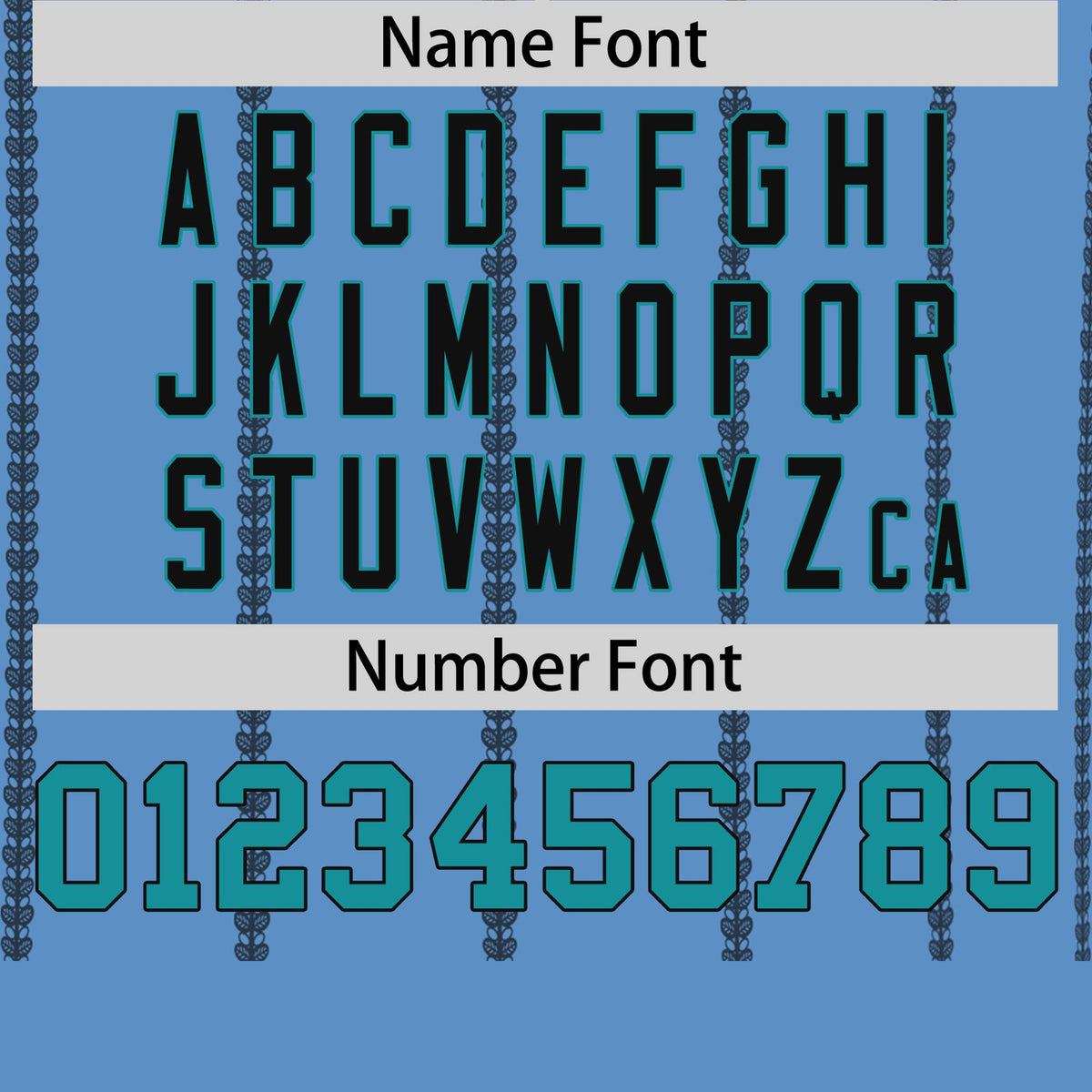 Custom Powder Blue Black Personalized Vertical Stripe Pattern Performance T-Shirt