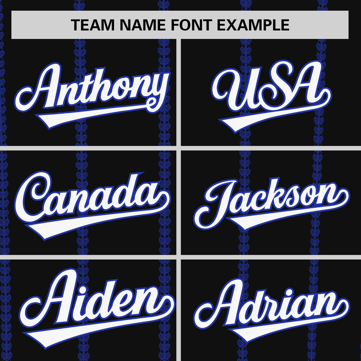Custom Black Royal Blue Personalized Vertical Stripe Pattern Performance T-Shirt