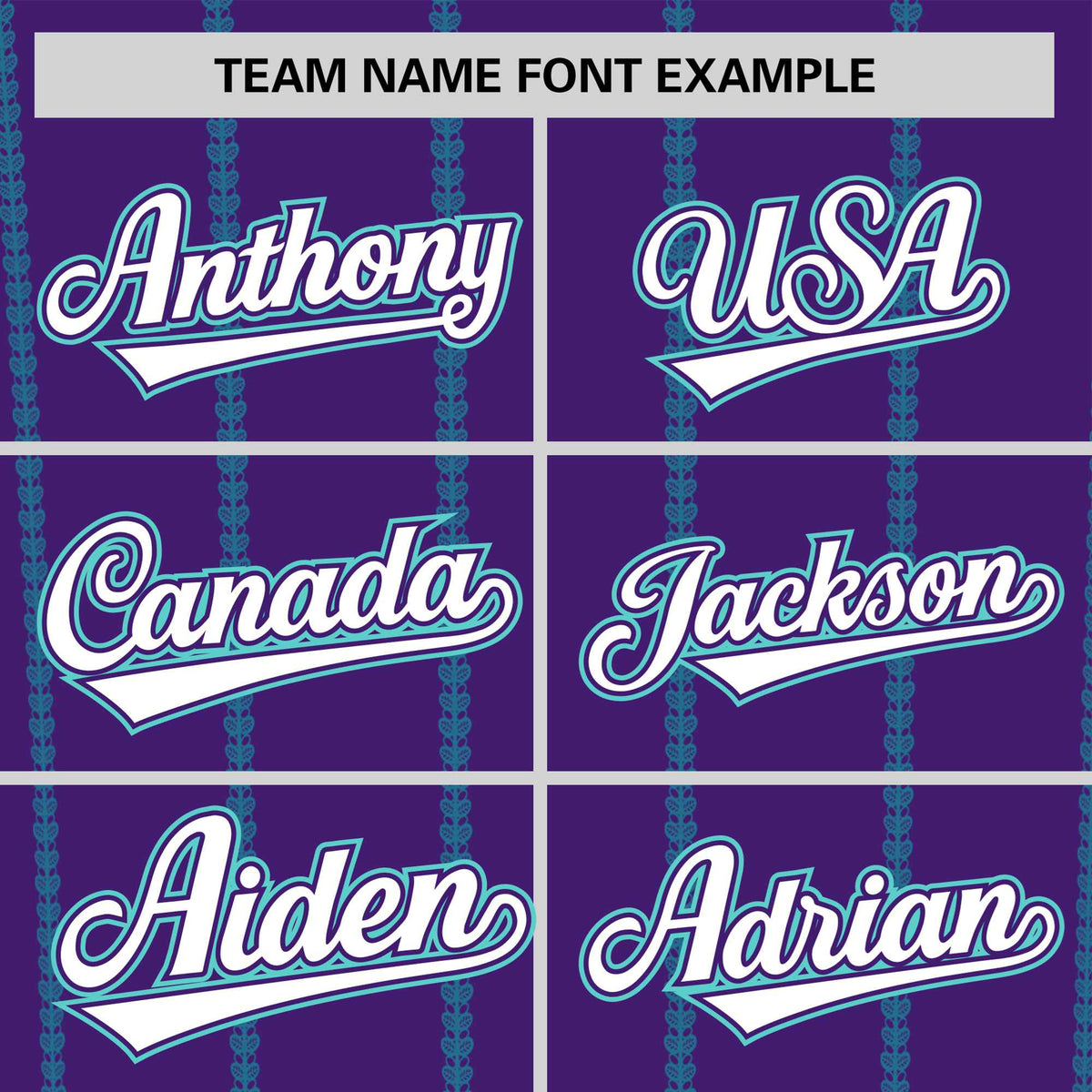 Custom Purple Aqua Personalized Vertical Stripe Pattern Performance T-Shirt