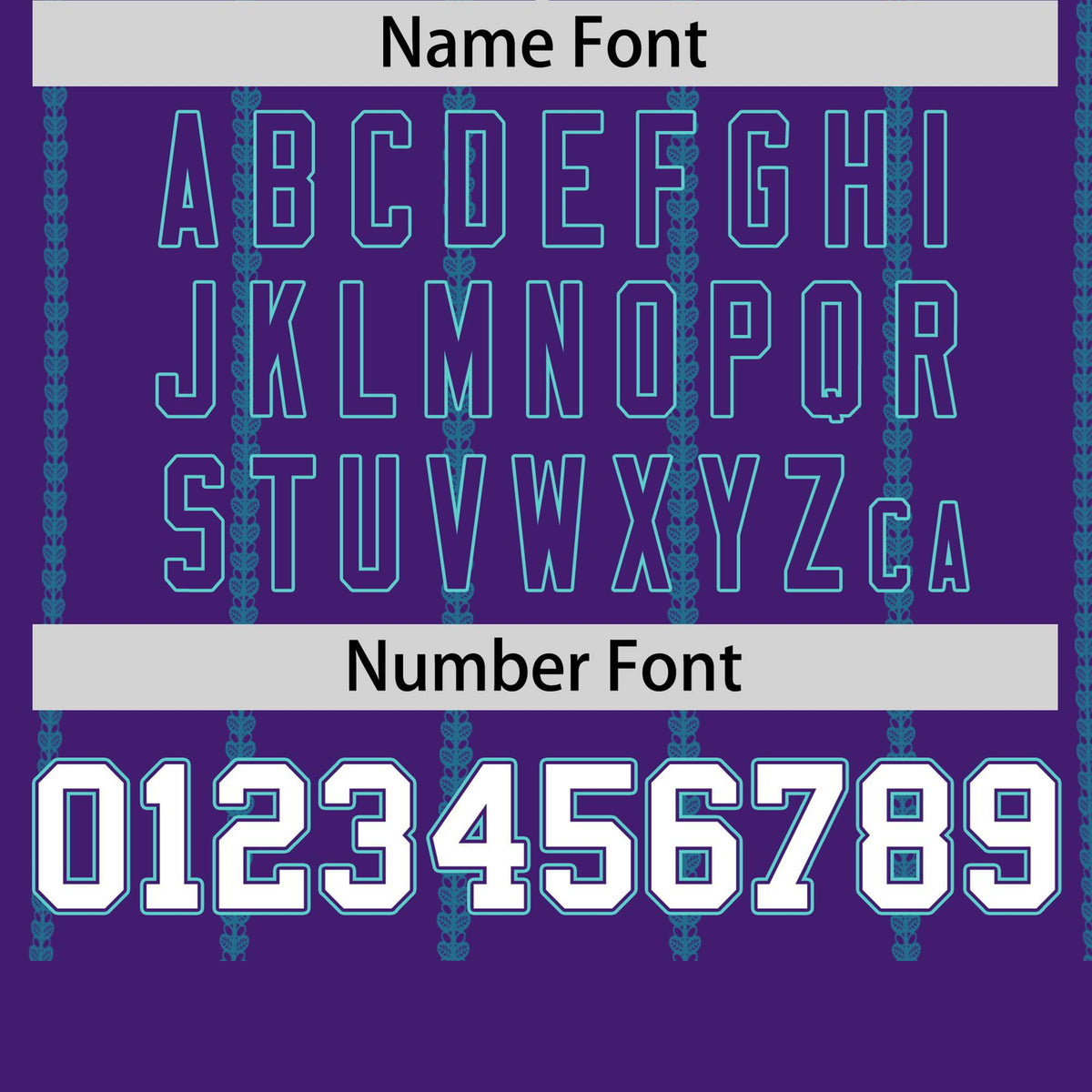 Custom Purple Aqua Personalized Vertical Stripe Pattern Performance T-Shirt