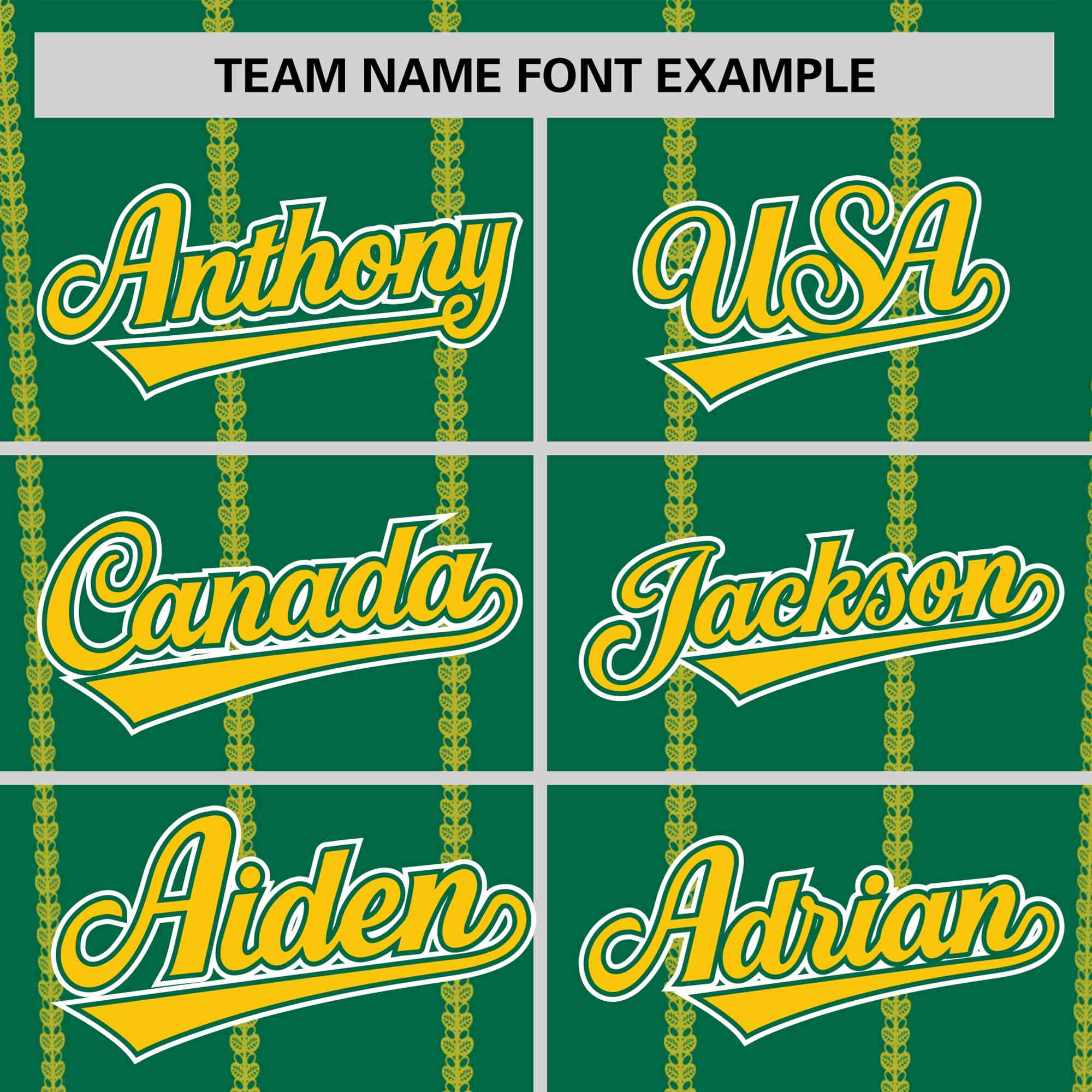 Custom Kelly Green Gold01 Personalized Vertical Stripe Pattern Performance T-Shirt