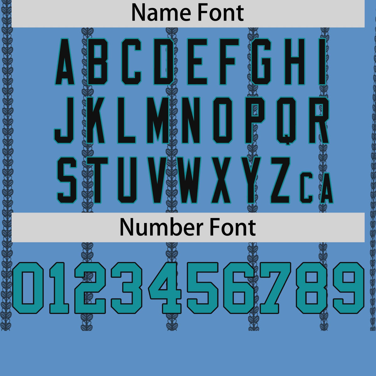 Custom Powder Blue Black Personalized Vertical Stripe Pattern Performance T-Shirt