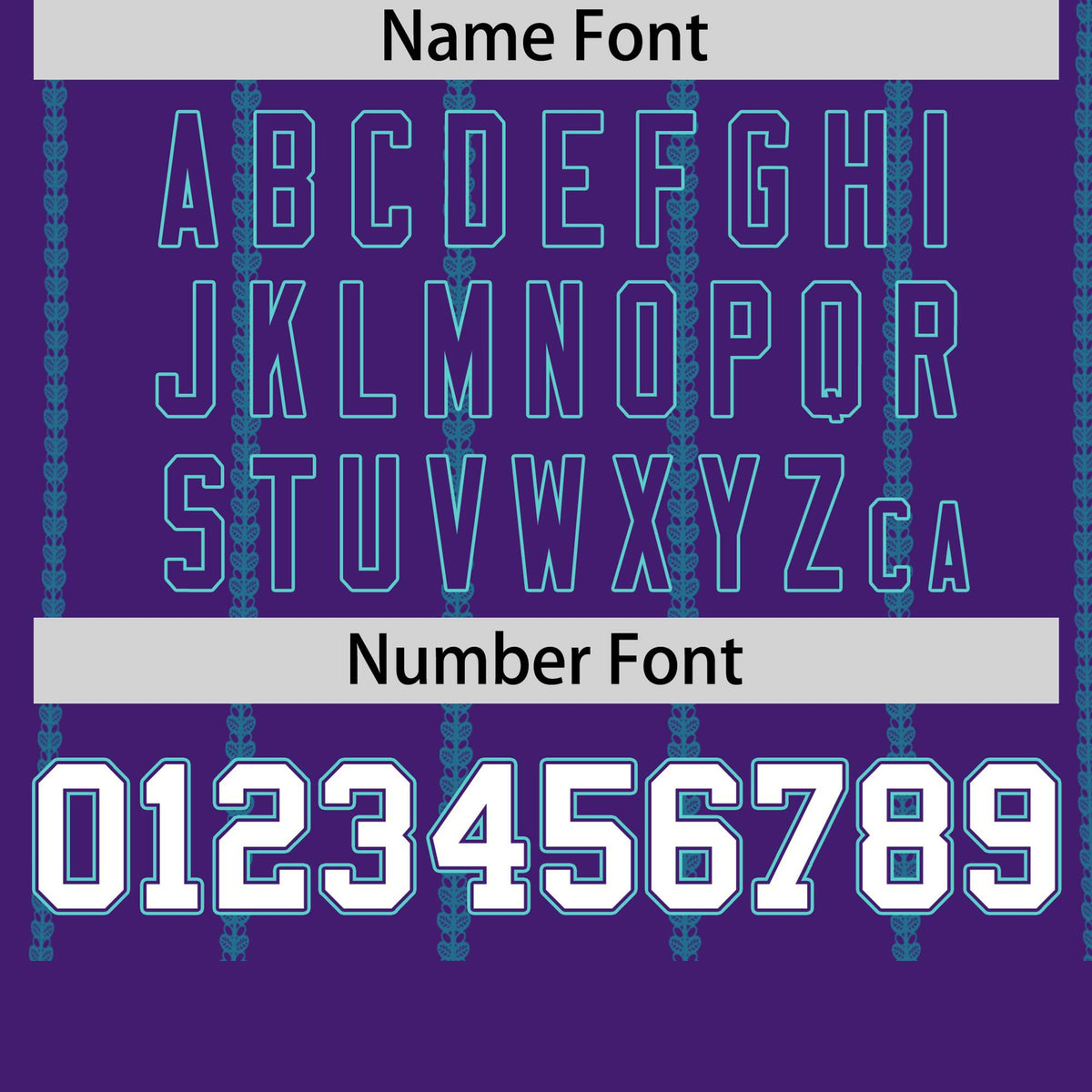 Custom Purple Aqua Personalized Vertical Stripe Pattern Performance T-Shirt