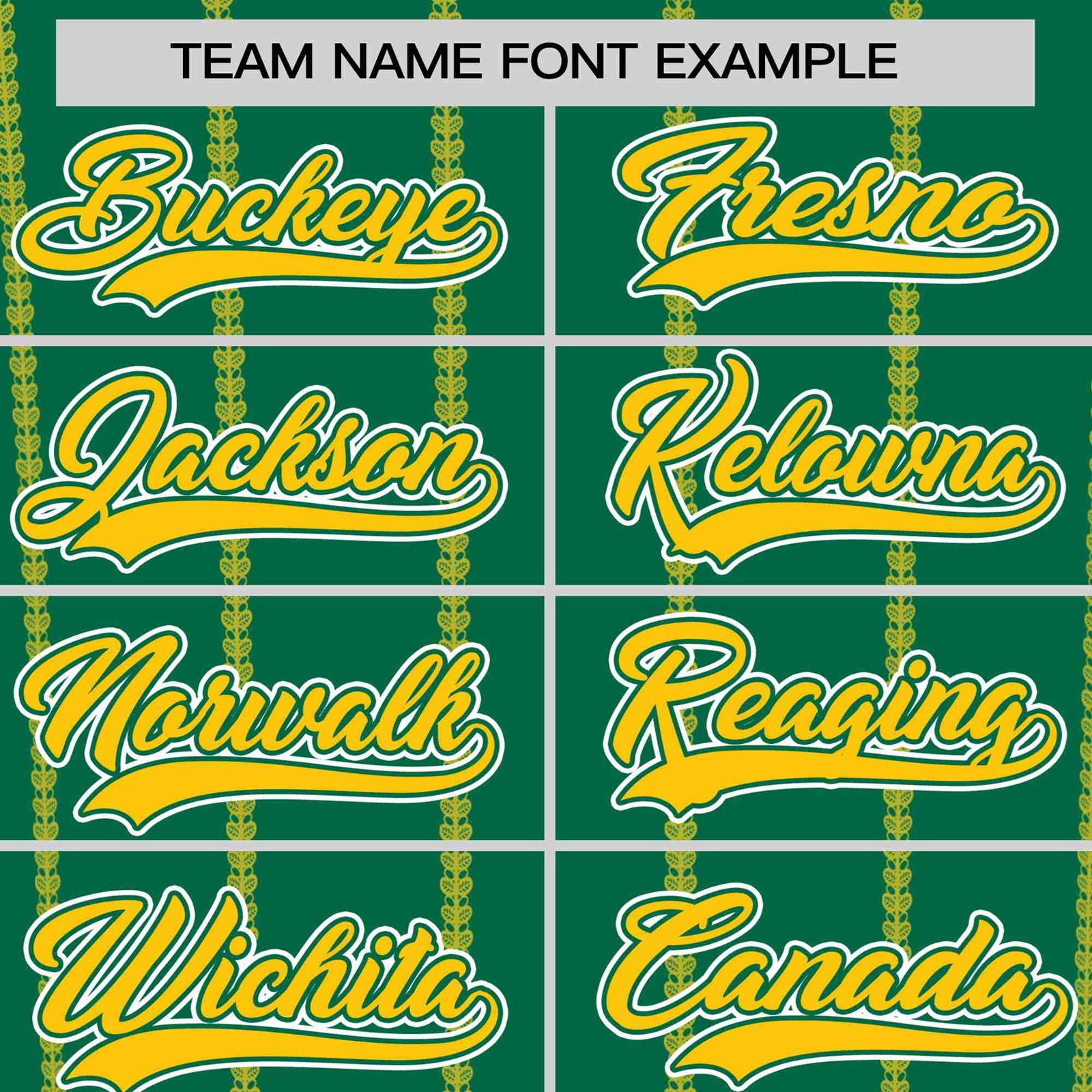 Custom Kelly Green Gold01 Personalized Vertical Stripe Pattern Performance T-Shirt