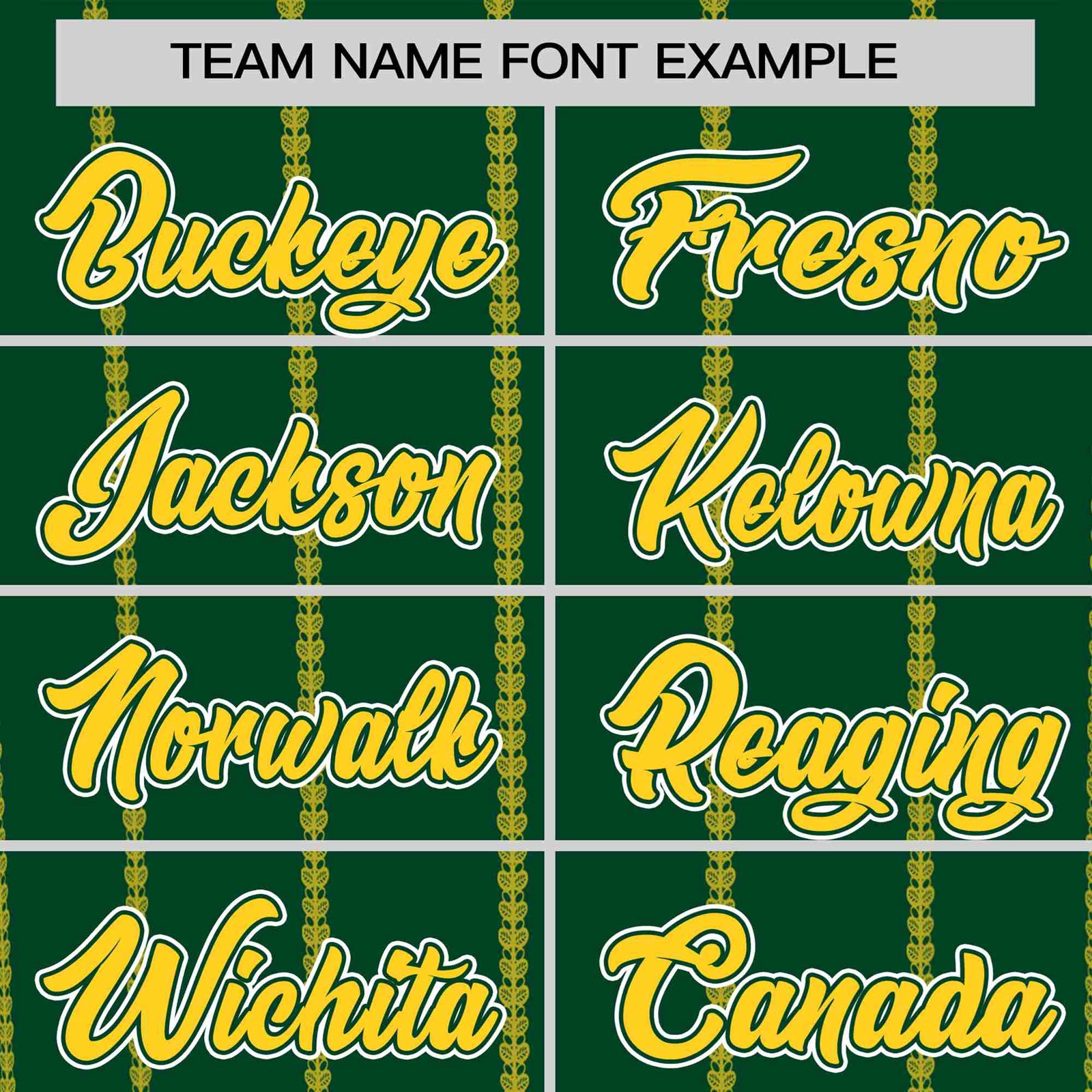 Custom Kelly Green Gold01 Personalized Vertical Stripe Pattern Performance T-Shirt