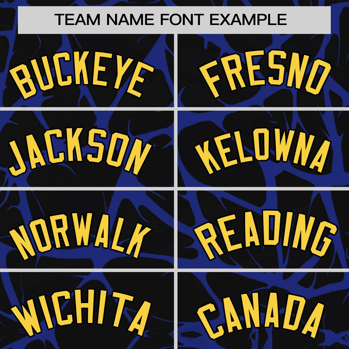 Custom Black Royal Blue 3D Pattern Design Abstract Network Performance T-Shirt