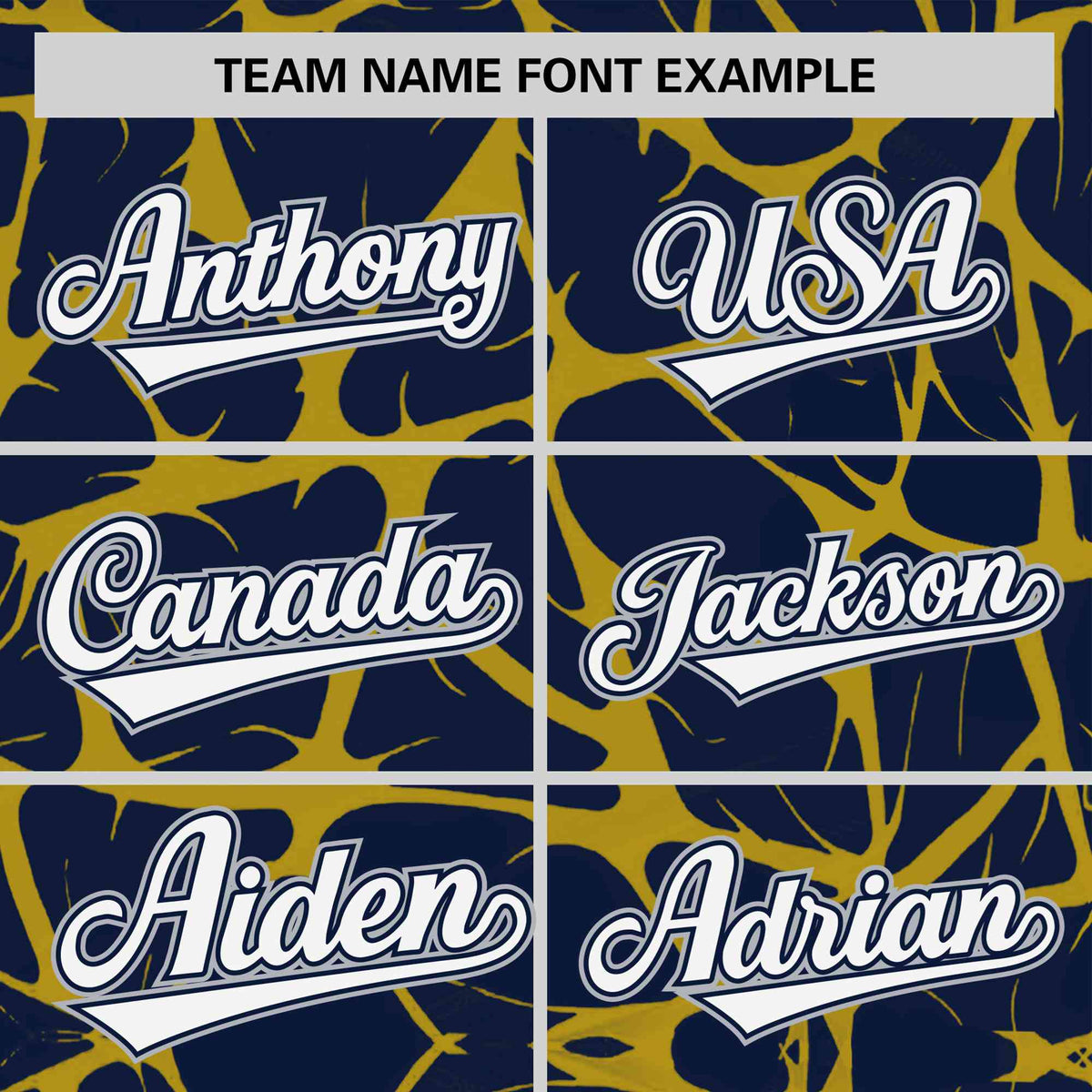 Custom Navy Gold-01 3D Pattern Design Abstract Network Performance T-Shirt