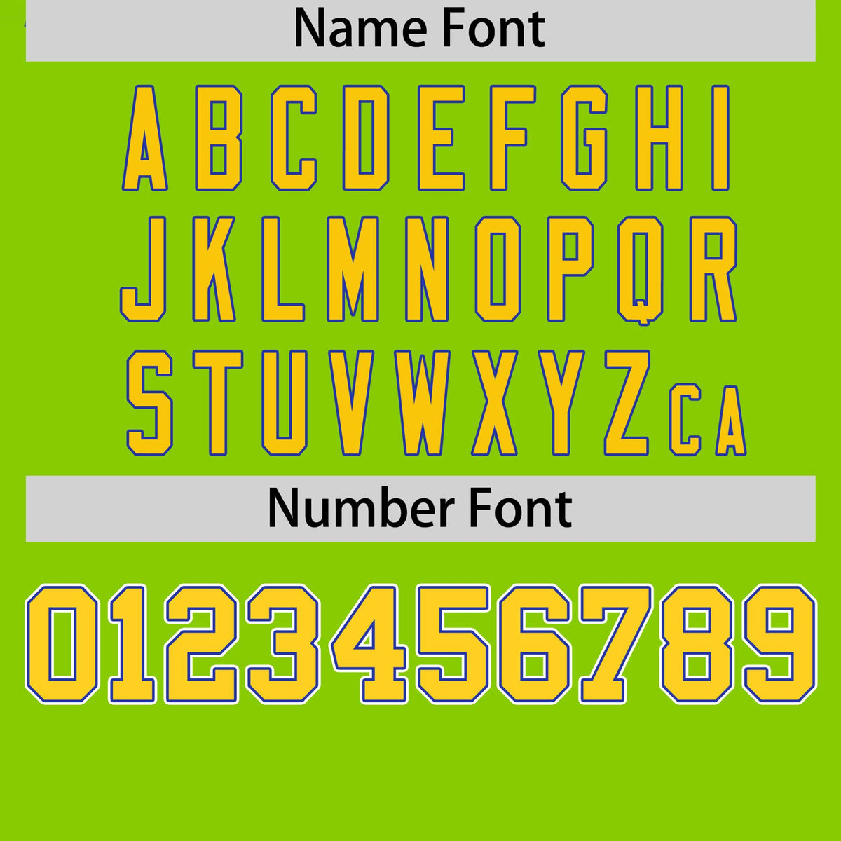 Custom Neon Green Royal Blue 3D Pattern Design Abstract Network Performance T-Shirt