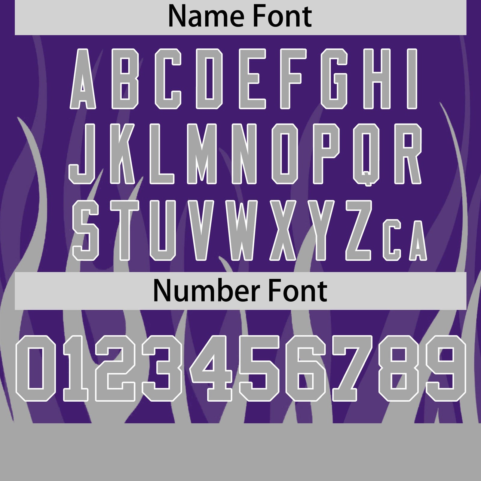 Custom Purple Gray 3D Pattern Design Flame Performance T-Shirt