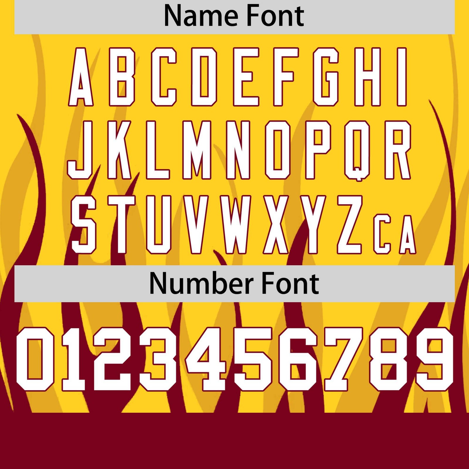 Custom Gold-01 Crimson 3D Pattern Design Flame Performance T-Shirt