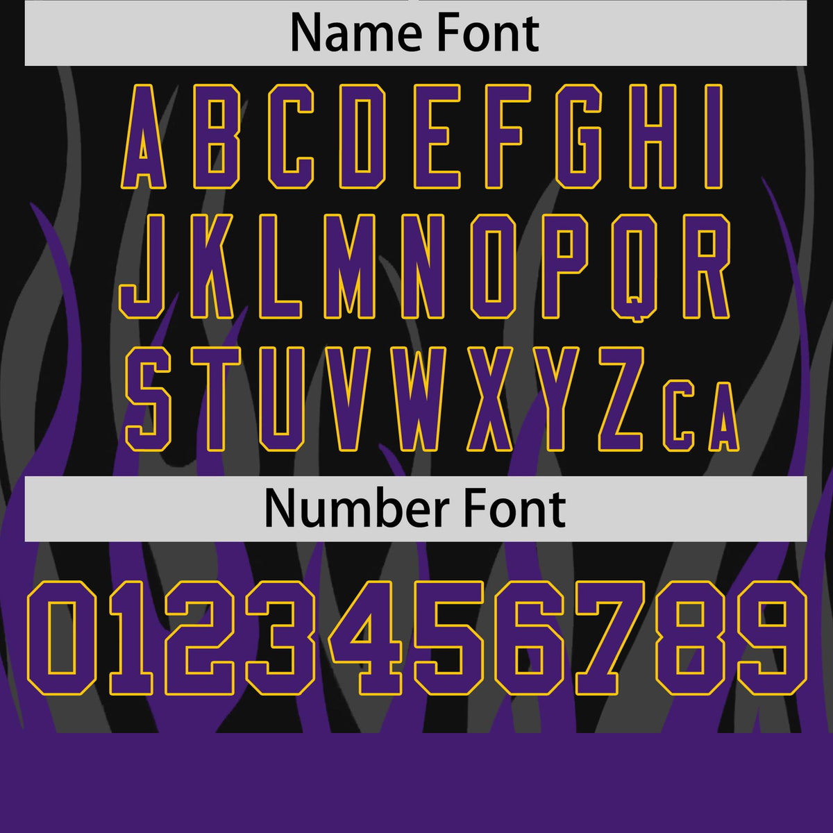 Custom Black Purple 3D Pattern Design Flame Performance T-Shirt