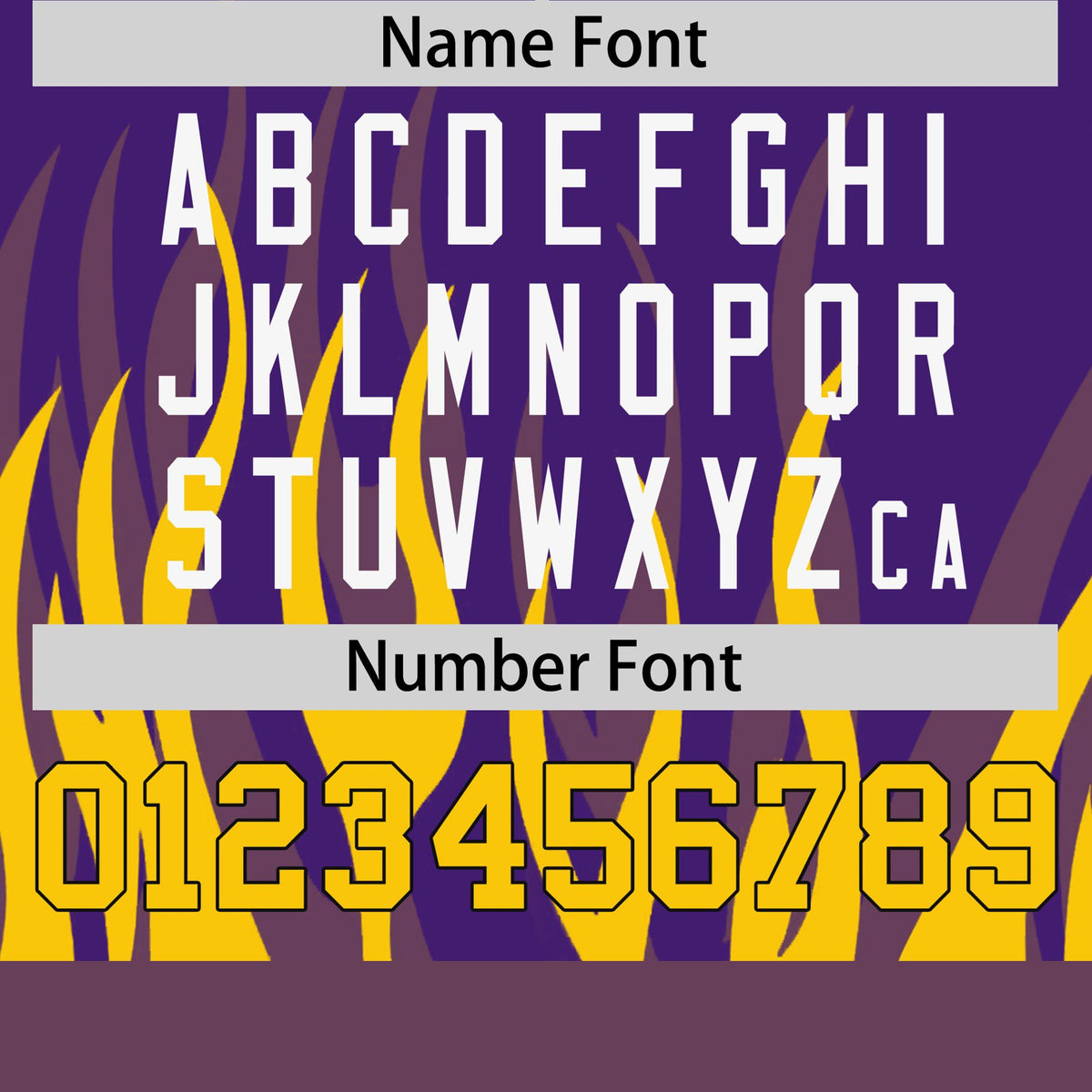 Custom Purple Old Gold 3D Pattern Design Flame Performance T-Shirt