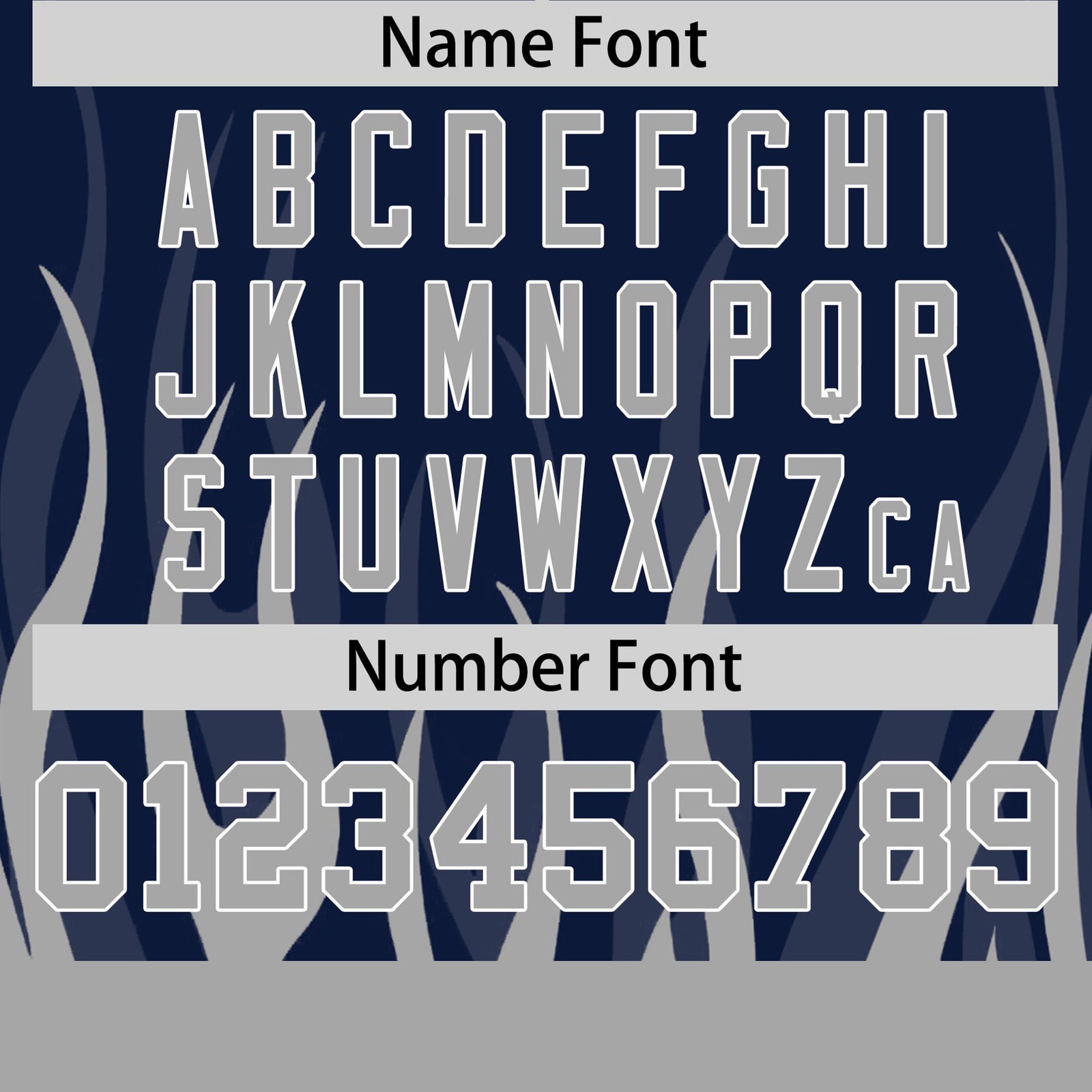 Custom Navy Gray 3D Pattern Design Flame Performance T-Shirt