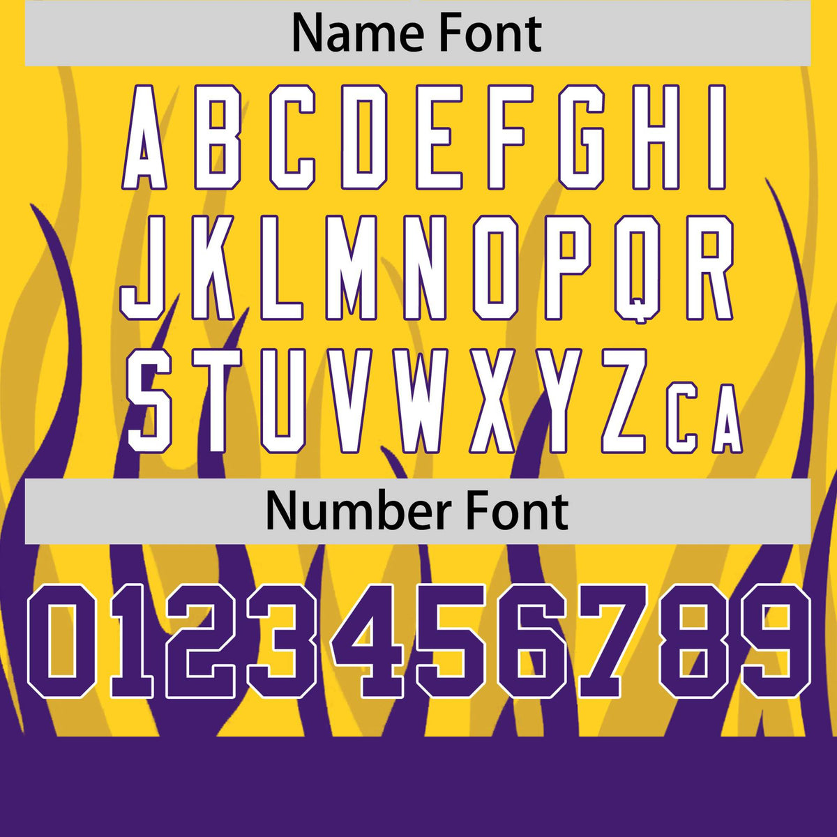 Custom Gold-01 Purple 3D Pattern Design Flame Performance T-Shirt