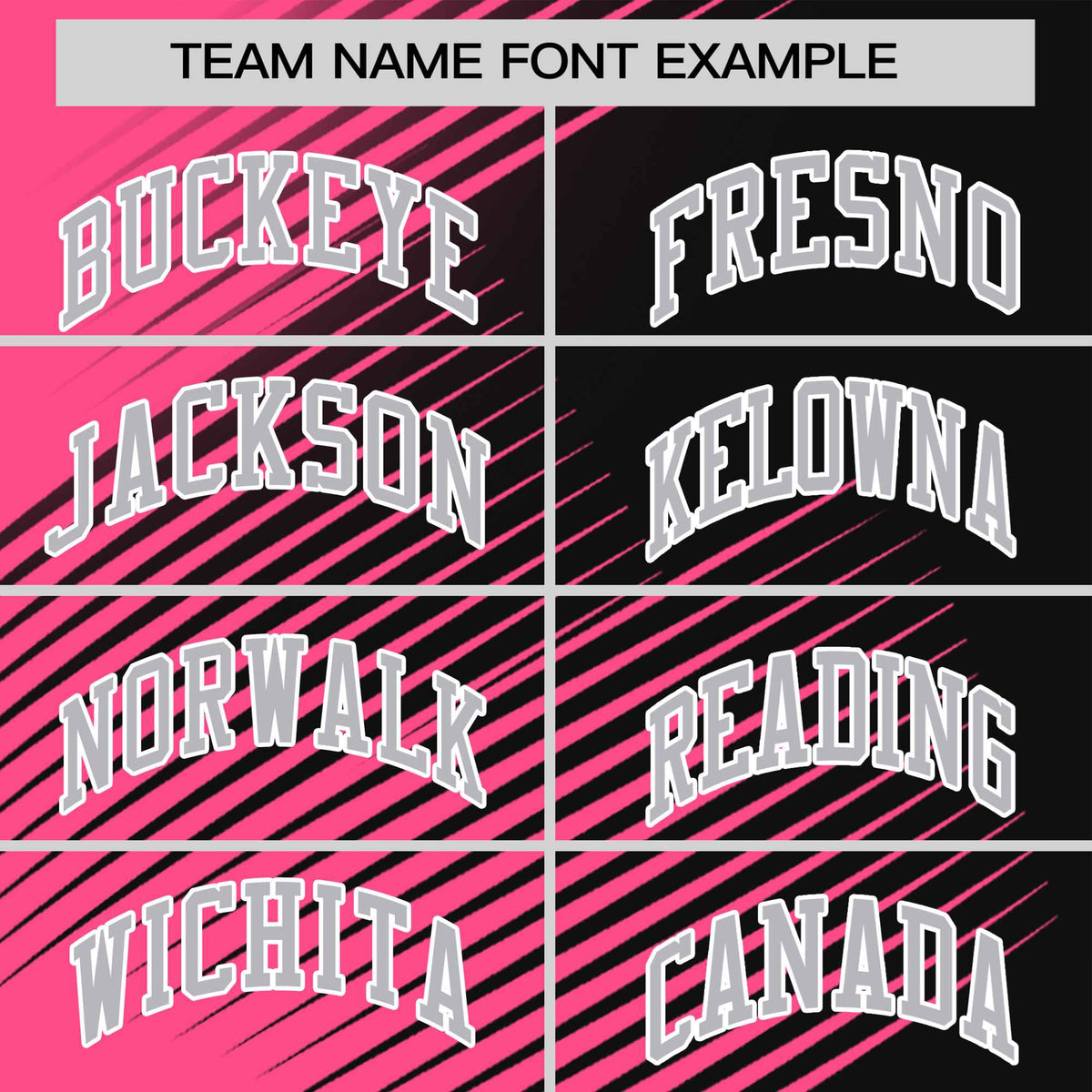 Custom Black Pink 3D Pattern Design Gradient Slope Shapes Performance T-Shirt