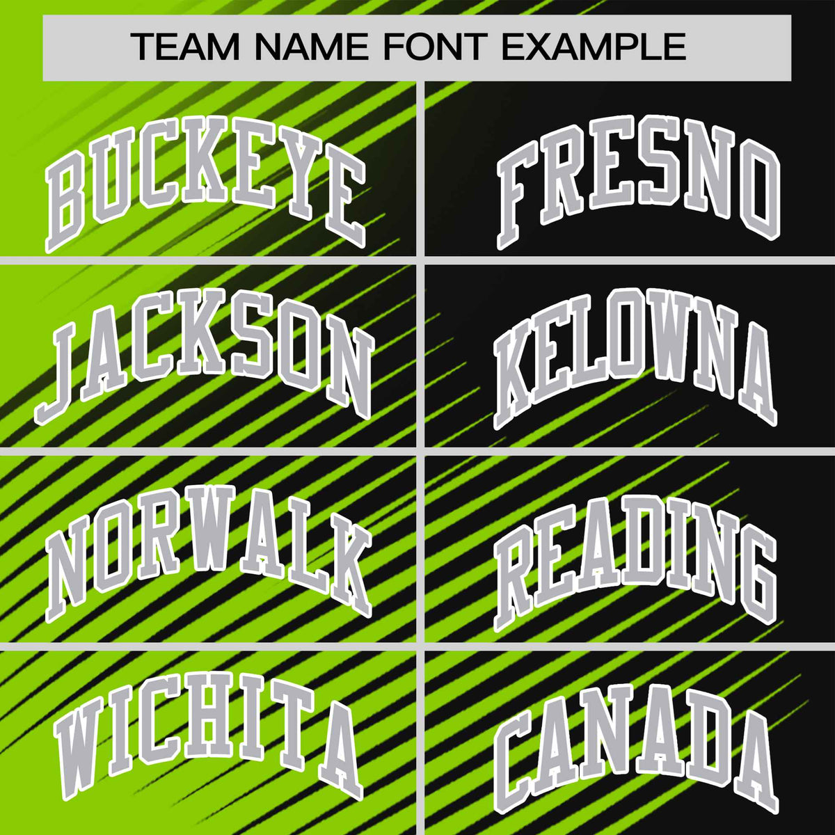 Custom Black Neon Green 3D Pattern Design Gradient Slope Shapes Performance T-Shirt