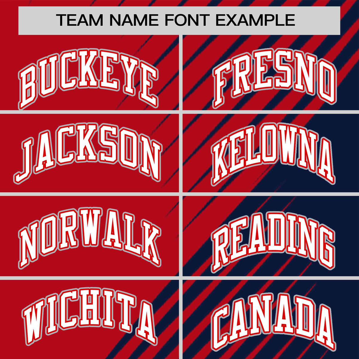Custom Navy Red 3D Pattern Design Gradient Slope Shapes Performance T-Shirt