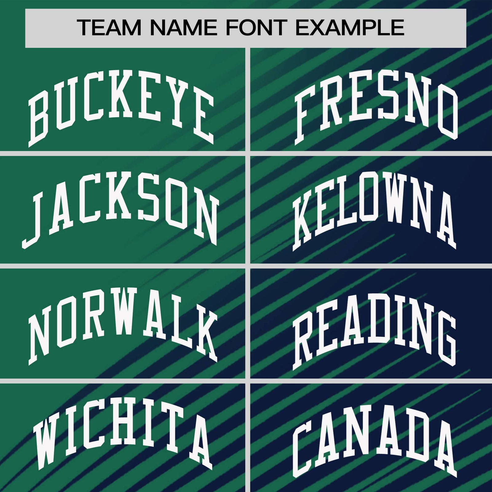 Custom Teal Navy 3D Pattern Design Gradient Slope Shapes Performance T-Shirt