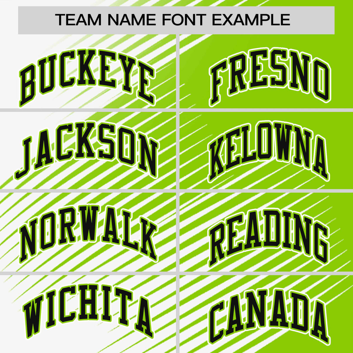 Custom White Neon Green 3D Pattern Design Gradient Slope Shapes Performance T-Shirt