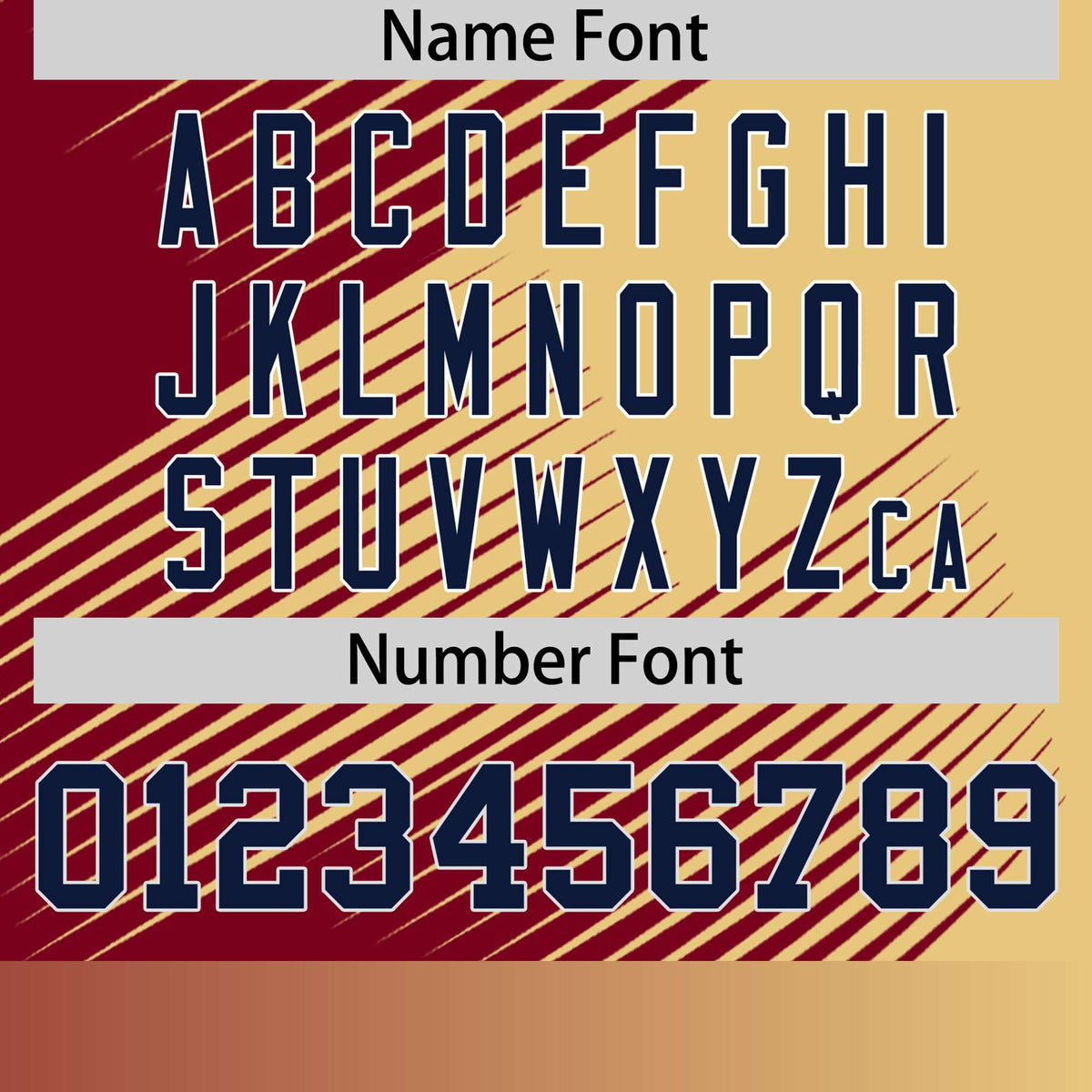 Custom Khaki Crimson 3D Pattern Design Gradient Slope Shapes Performance T-Shirt