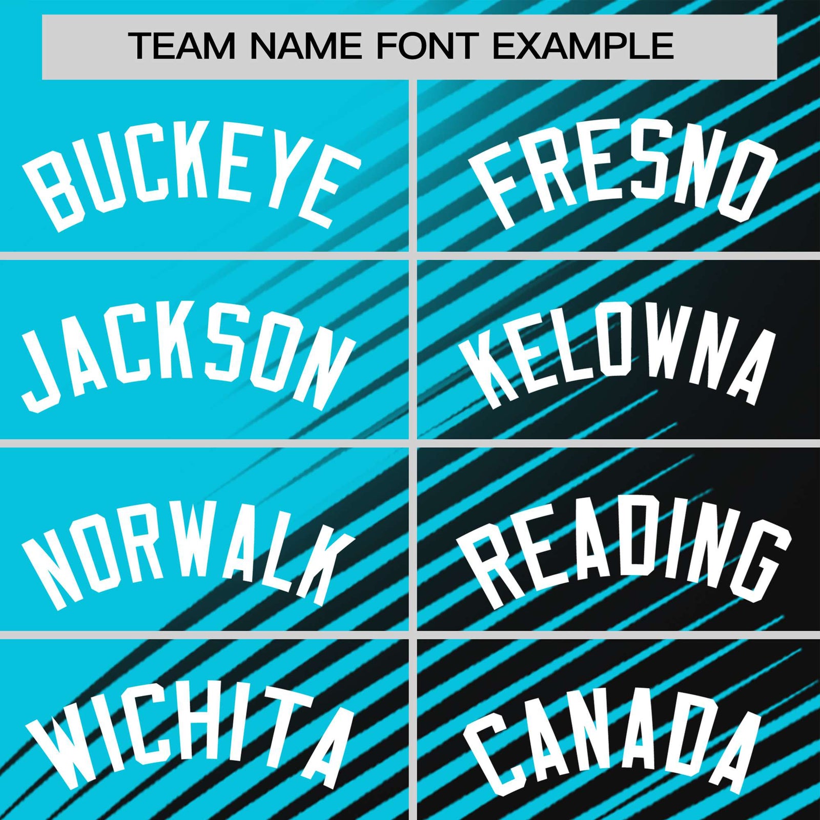 Custom Black Sky Blue 3D Pattern Design Gradient Slope Shapes Performance T-Shirt