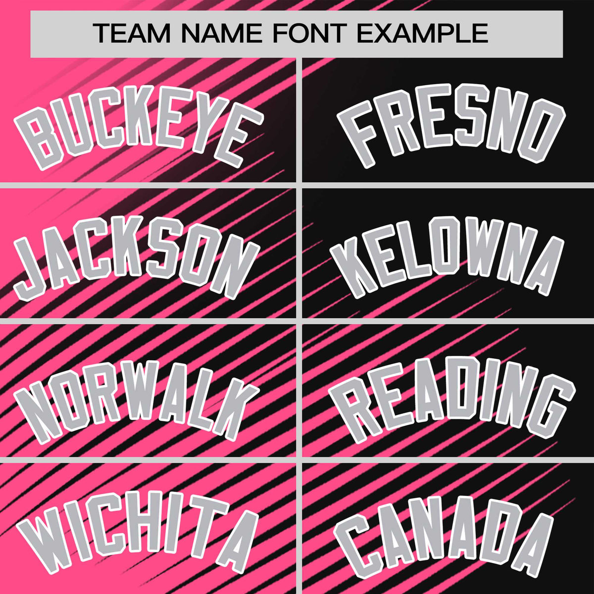 Custom Black Pink 3D Pattern Design Gradient Slope Shapes Performance T-Shirt