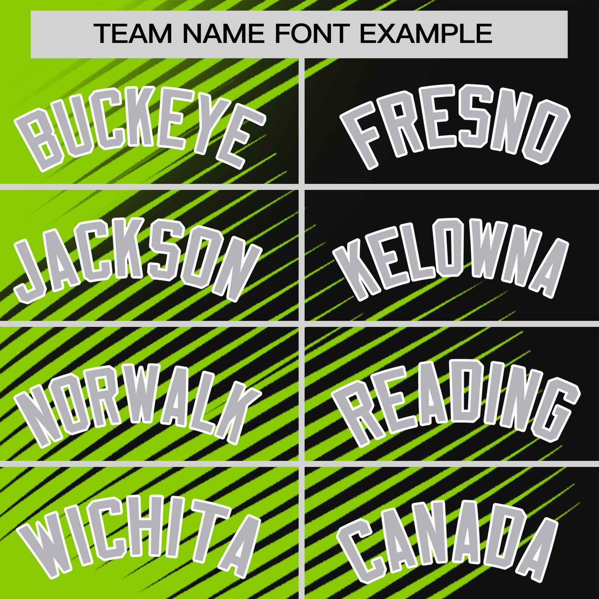 Custom Black Neon Green 3D Pattern Design Gradient Slope Shapes Performance T-Shirt