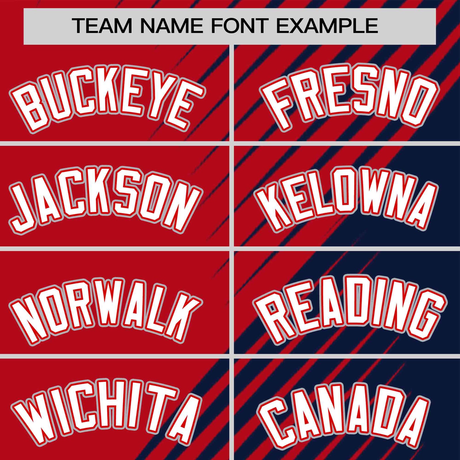 Custom Navy Red 3D Pattern Design Gradient Slope Shapes Performance T-Shirt