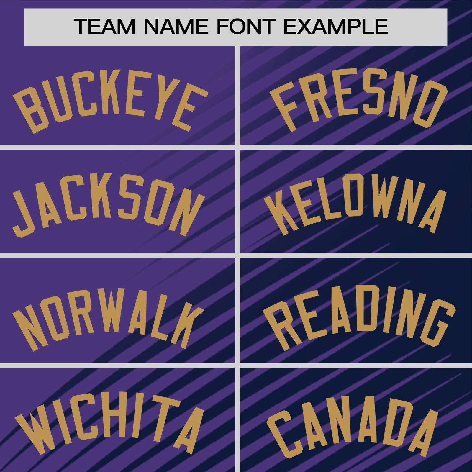 Custom Navy Purple 3D Pattern Design Gradient Slope Shapes Performance T-Shirt