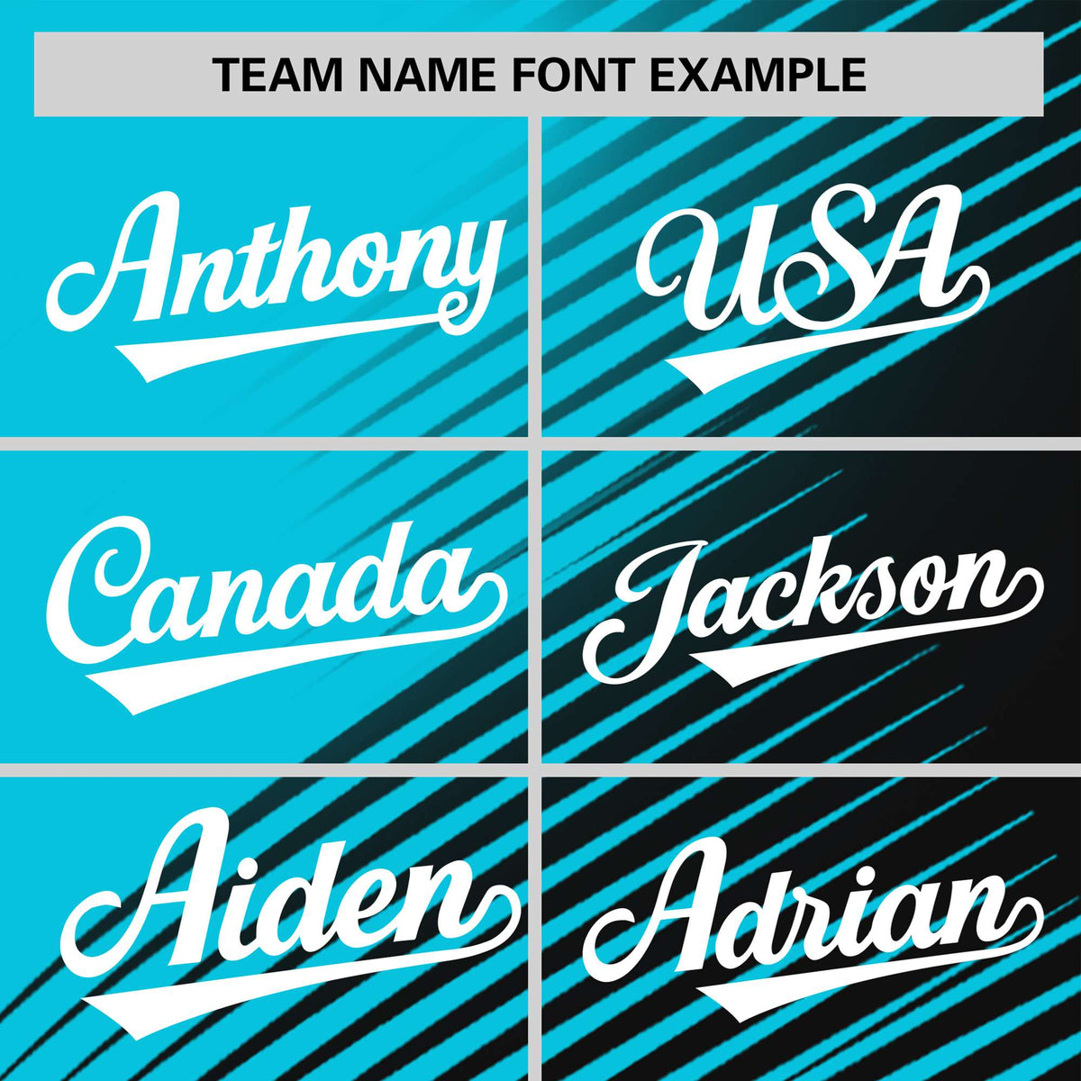 Custom Black Sky Blue 3D Pattern Design Gradient Slope Shapes Performance T-Shirt