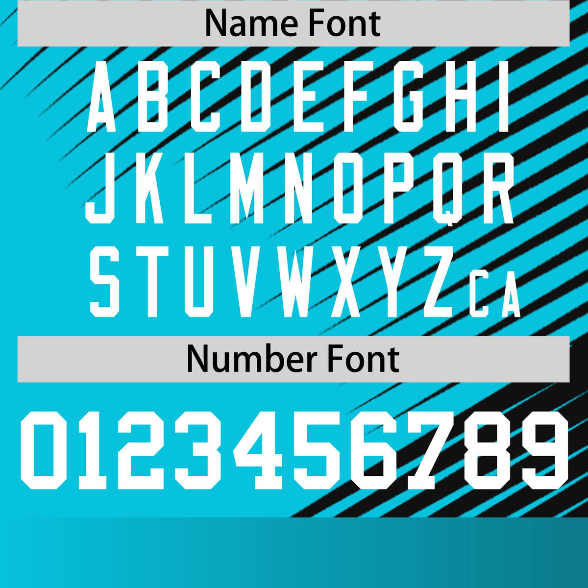 Custom Black Sky Blue 3D Pattern Design Gradient Slope Shapes Performance T-Shirt